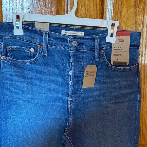 Levi's Denim - Levi's Woman’s Indigo Straight Jeans